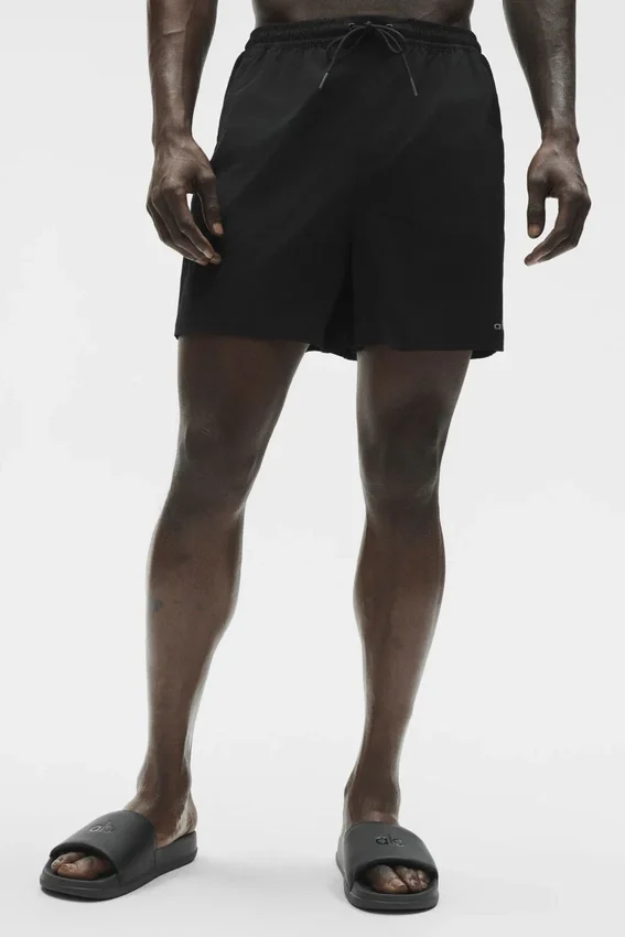 7" High Tide Board Shorts – svart
