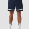 7" Key Mesh basketbyxor – marinblå