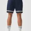 7" Key Mesh basketbyxor – marinblå