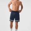 7" Key Mesh basketbyxor – marinblå