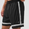7" Key Mesh basketbyxor – svart