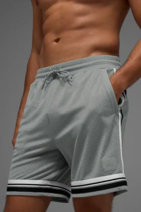 7″ Key Mesh basketShorts – Lunar Grey