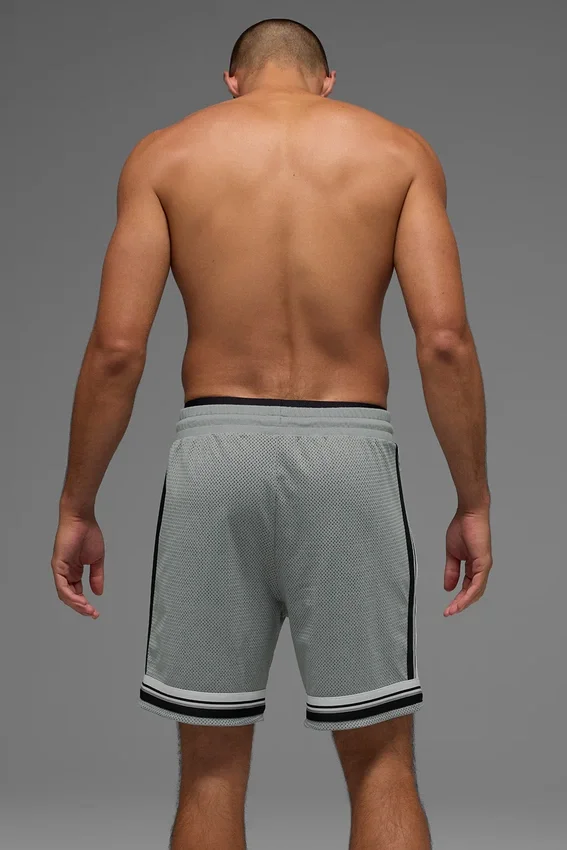 7" Key Mesh basketShorts – Lunar Grey