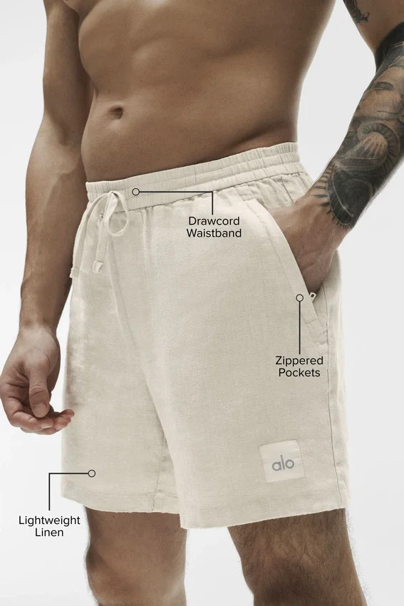 7" Linen Days-shorts – benvit