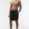 7" Linen Days-shorts – svart