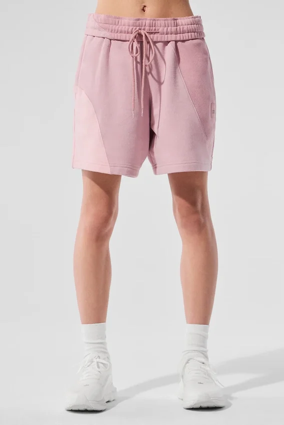 7" Make Waves-shorts – solnedgångsrosa ton-i-ton