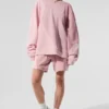 7" Make Waves-shorts – solnedgångsrosa ton-i-ton