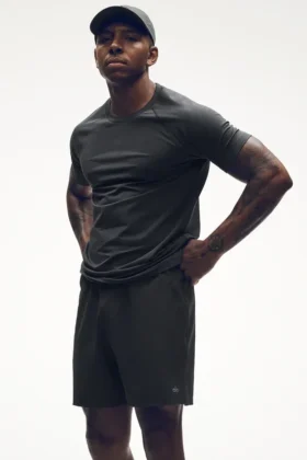 7" Repetition Shorts – antracit