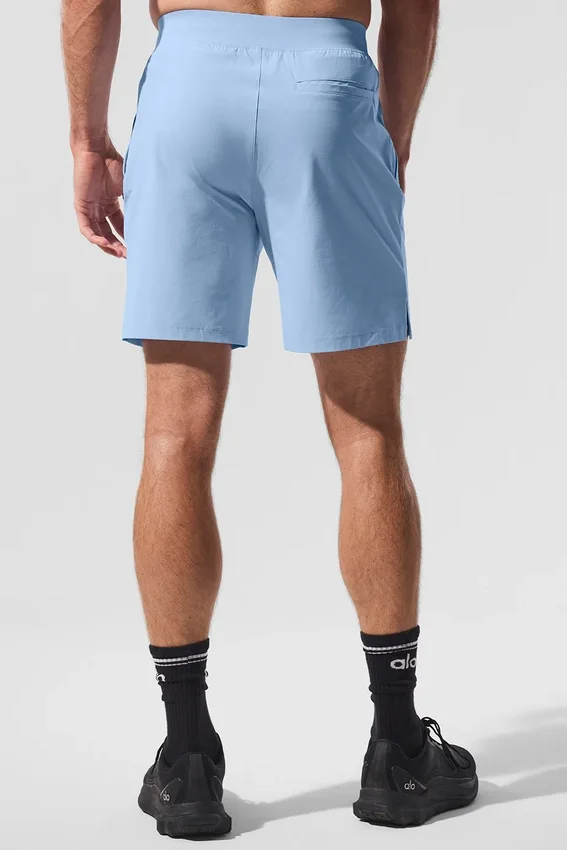 7" Repetition-shorts – Seashell Blue