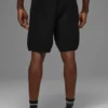 7" Sports Club Sweater Knit Short – Black
