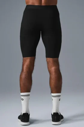9″ Flight Compression Shorts – Svart