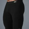 9" Flight Compression Shorts – Svart
