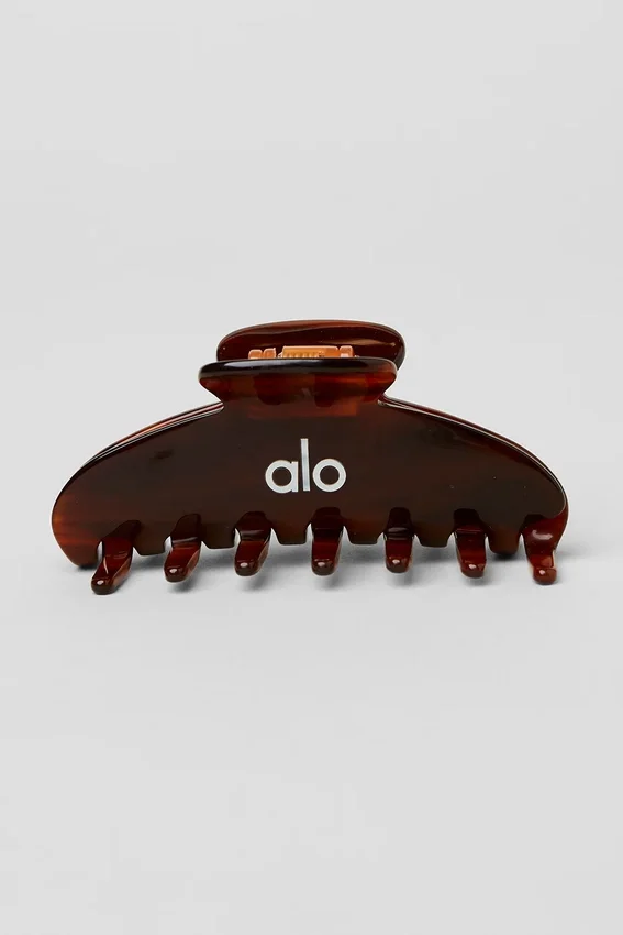90'S Claw Clip – Brown Tortoise