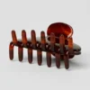 90'S Claw Clip – Brown Tortoise