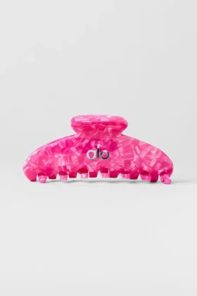 90-tals hårklämma – Paradise Pink Shell