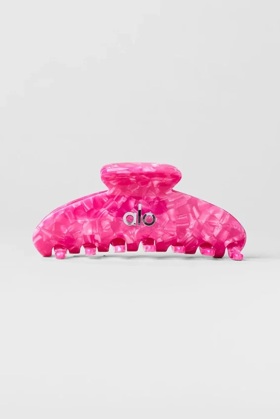 90-tals hårklämma – Paradise Pink Shell