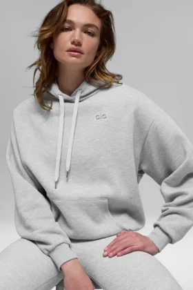 Accolade-huvtröja – Athletic Heather Grey