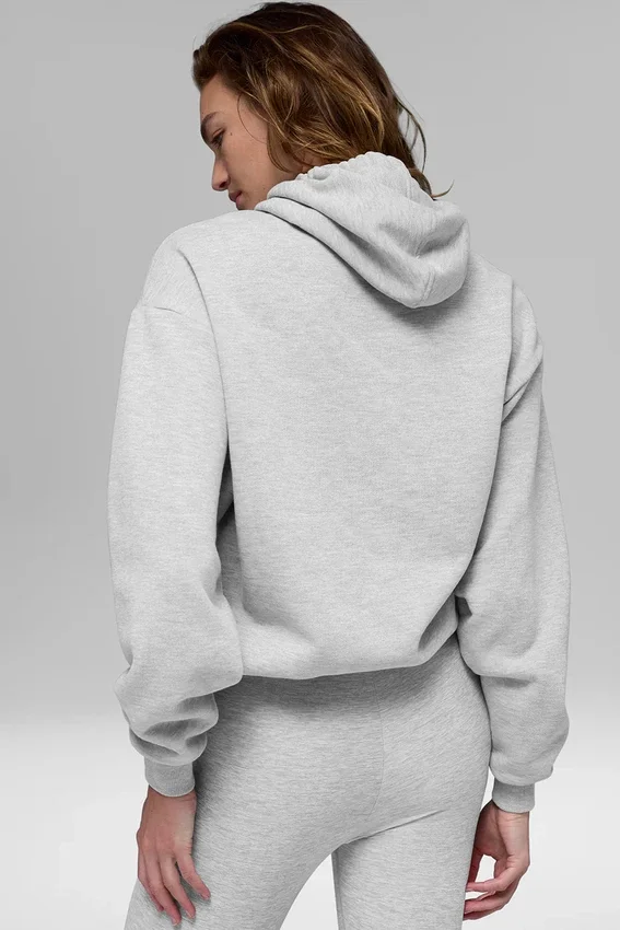 Accolade-huvtröja – Athletic Heather Grey