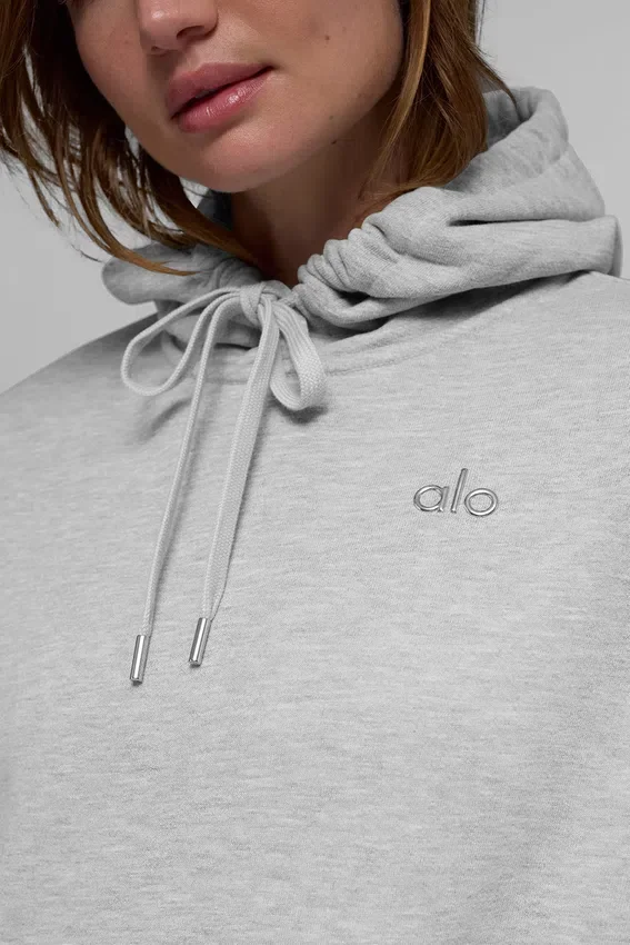 Accolade-huvtröja – Athletic Heather Grey