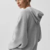 Accolade huvtröja med hel dragkedja – Athletic Heather Grey