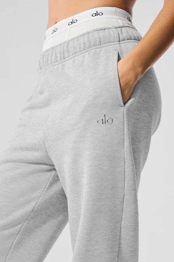Accolade-mjukisbyxor – Athletic Heather Grey