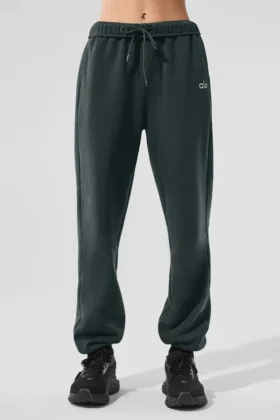 Accolade-mjukisbyxor – Charcoal Green