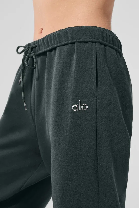Accolade-mjukisbyxor – Charcoal Green