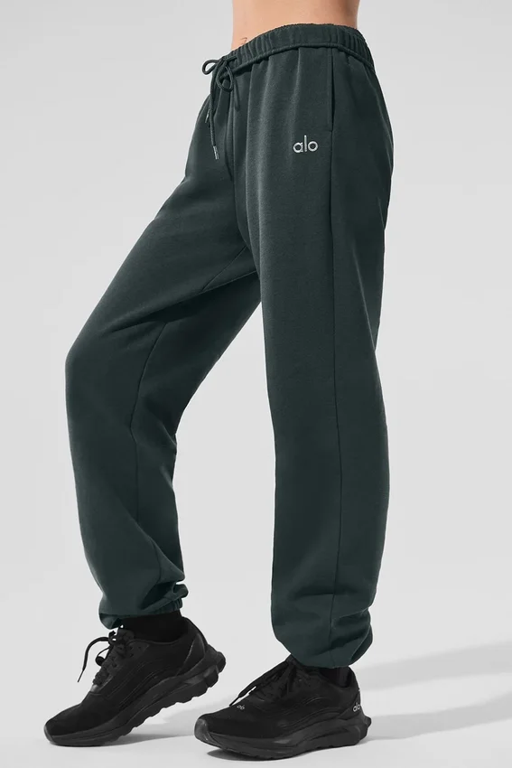 Accolade-mjukisbyxor – Charcoal Green