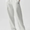 Accolade mjukisbyxor med raka ben – White Heather