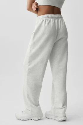 Accolade mjukisbyxor med raka ben – White Heather