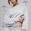 Accolade tröja med rund hals – Athletic Heather Grey