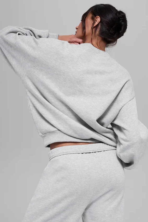 Accolade tröja med rund hals – Athletic Heather Grey