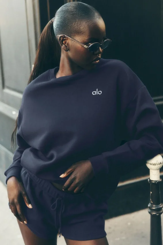 Accolade tröja med rund hals – Navy