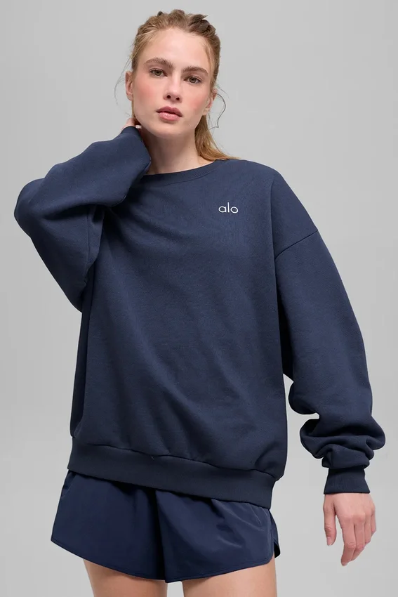 Accolade tröja med rund hals – Navy