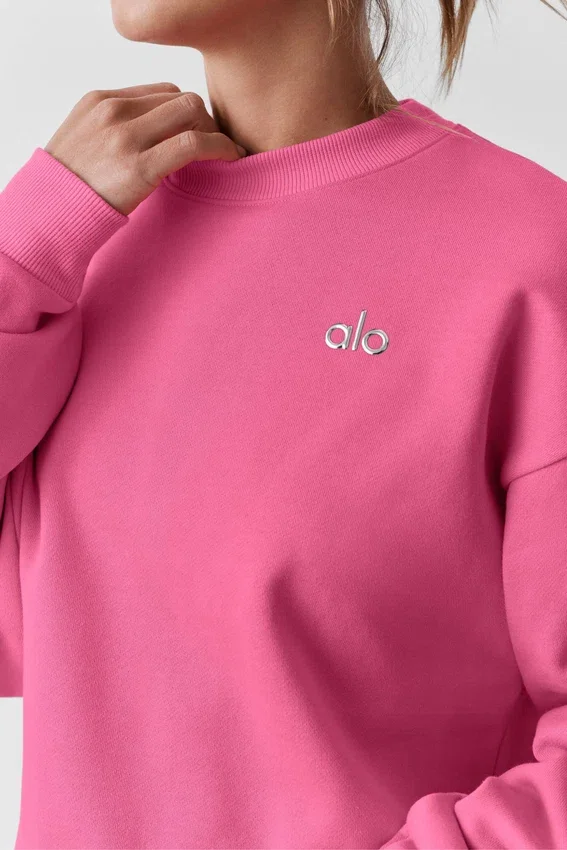 Accolade tröja med rund hals – Paradise Pink