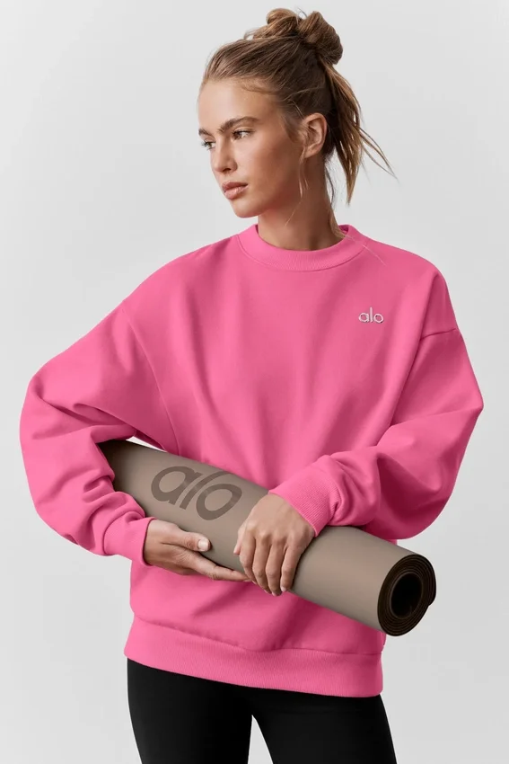 Accolade tröja med rund hals – Paradise Pink