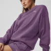 Accolade tröja med rund hals – Plum Kiss