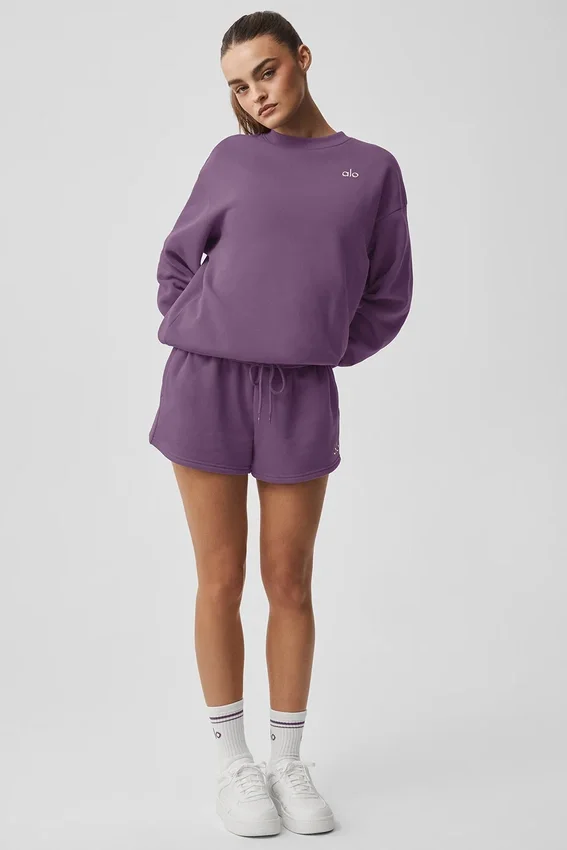 Accolade tröja med rund hals – Plum Kiss