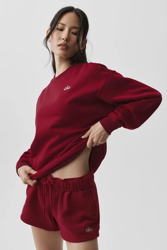 Accolade tröja med rund hals – Summer Romance Red