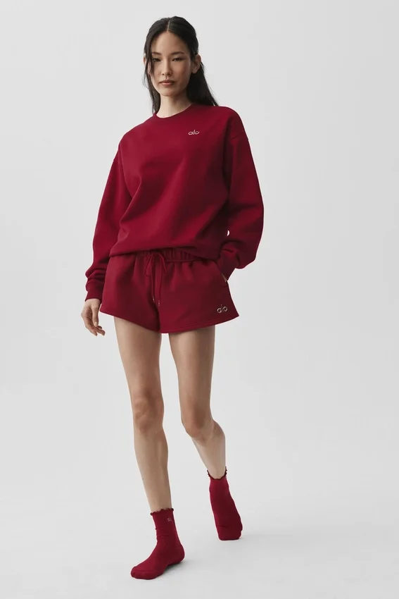 Accolade tröja med rund hals – Summer Romance Red