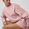 Accolade tröja med rund hals – Vintage Pink