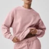 Accolade tröja med rund hals – Vintage Pink