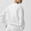 Accolade tröja med rund hals – White