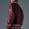 Afterglow Varsity-jacka – Burgundy Truffle