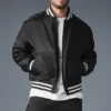 Afterglow Varsity-jacka – Svart