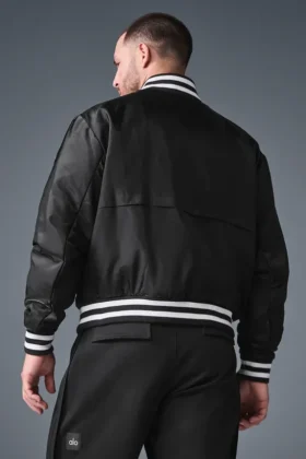 Afterglow Varsity-jacka – Svart