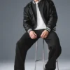 Afterglow Varsity-jacka – Svart