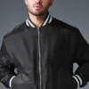 Afterglow Varsity-jacka – Svart