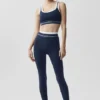 Airbrush High-Waist 7/8 Better Together Leggings – Navy/White