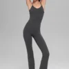 Airbrush Bootcut One and Done-overall – Anthracite